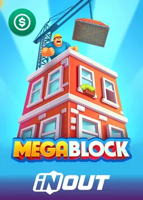 MegaBlock pokie by InOut at Winshark