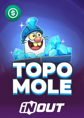 topo mole pokie by InOut at Winshark